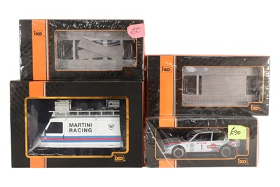 Lot 83 - DIECAST - X4 BOXED IXO DIECAST MODELS