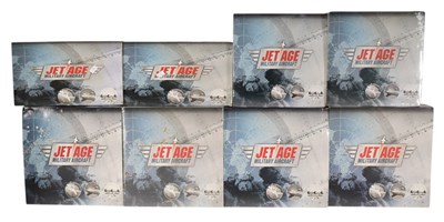 Lot 165 - DIECAST - JET AGE MILITARY AIRCRAFT DIECAST MODELS