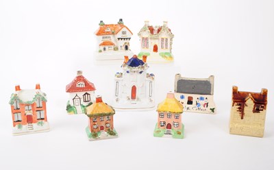 Lot 8 - COLLECTION OF CERAMIC COTTAGES