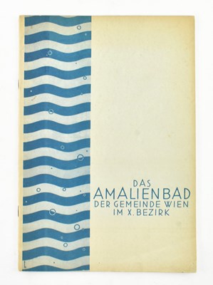 Lot 113 - 1920S ART DECO ARCHITECTURE. DAS AMALIENBAD SCARCE DESIGN PAMPHLET