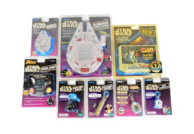 Lot 118 - STAR WARS - COLLECTION OF TIGER ELECTRONIC STAR WARS GAMES