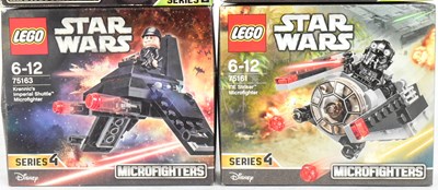Lot 757 - LEGO - STAR WARS - X5 FACTORY SEALED LEGO STAR WARS SETS