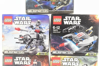 Lot 757 - LEGO - STAR WARS - X5 FACTORY SEALED LEGO STAR WARS SETS