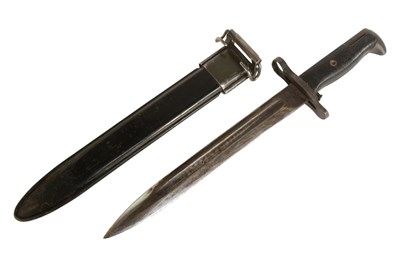 Lot 411 - WWII SECOND WORLD WAR US UNITED STATES M1 GARAND BAYONET