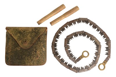 Lot 449 - WWII SECOND WORLD WAR BRITISH ARMY CHAIN SAW