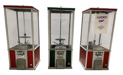 Lot 70 - NORTHERN BEAVER - THREE CONFECTIONERY VENDING MACHINES