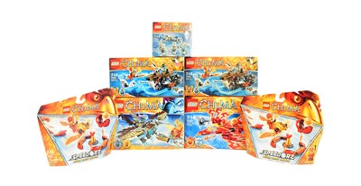 Lot 761 - LEGO - LEGENDS OF CHIMA - X6 FACTORY SEALED LEGO CHIMA SETS