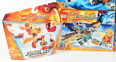 Lot 761 - LEGO - LEGENDS OF CHIMA - X6 FACTORY SEALED LEGO CHIMA SETS