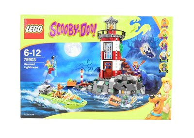 Lot 749 - LEGO - SCOOBY DOO - FACTORY SEALED 75903 HAUNTED LIGHTHOUSE