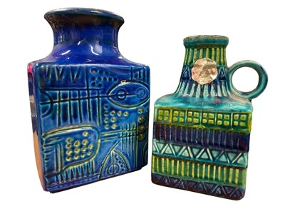 Lot 73 - WEST GERMAN POTTERY MAKER - 1960S TEXTURED VASES