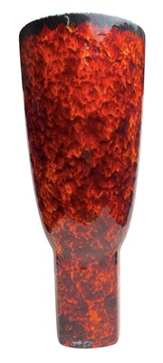Lot 43 - WEST GERMAN POTTERY - 1960S FAT LAVA VASE