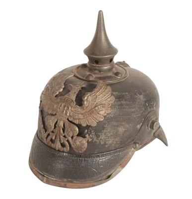 Lot 445 - WWI FIRST WORLD WAR IMPERIAL GERMAN / PRUSSIAN M1915 PICKELHAUBE