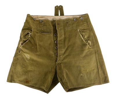 Lot 448 - WWII SECOND WORLD WAR AFRICA CORPS TROPICAL SHORTS