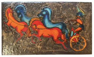 Lot 50 - RUSCHA KERAMIC - Model 772 - 1960S WEST GERMAN PLAQUE