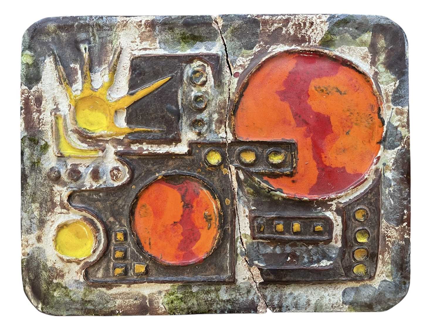 Lot 100 - RUSCHA KERAMIC - 1950S WEST GERMAN PLAQUE