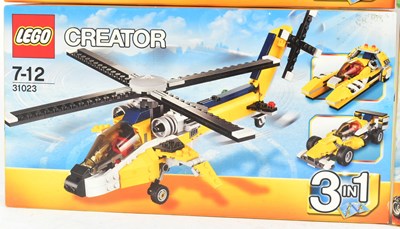 Lot 753 - LEGO - X4 FACTORY SEALED LEGO CREATOR SETS