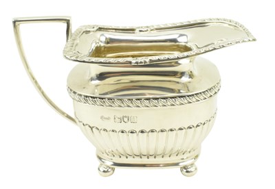 Lot 5 - EARLY 20TH CENTURY EDWARD VII HALLMARKED SILVER TEA SERVICE