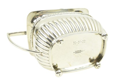 Lot 5 - EARLY 20TH CENTURY EDWARD VII HALLMARKED SILVER TEA SERVICE