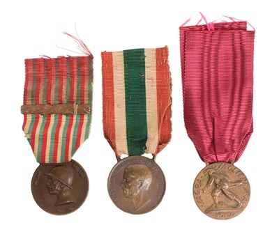 Lot 498 - COLLECTION OF ITALIAN WAR MEDALS