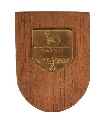 Lot 499 - WWII SECOND WORLD WAR GERMAN KRIEGSMARINE SAILING TROPHY