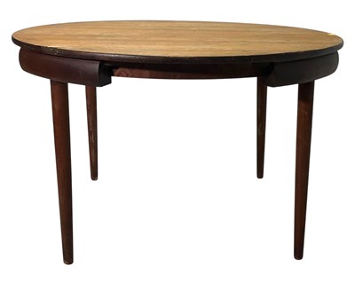 Lot 400 - HANS OLSEN FOR FREM ROJLE - ROUNDETTE - MID CENTURY 1960S DANISH TEAK DINING TABLE