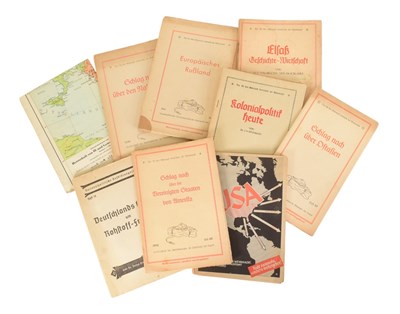 Lot 506 - WWII SECOND WORLD WAR GERMAN TORNISTER PACK BOOKS