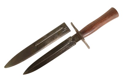 Lot 505 - WWI FRENCH M1916 FIGHTING KNIFE - GERMAN OCCUPATION