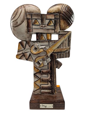 Lot 1A - IBRAHIM KODRA FOR GIUSEPPE ROSSICONE - STUDIO SCULPTURE