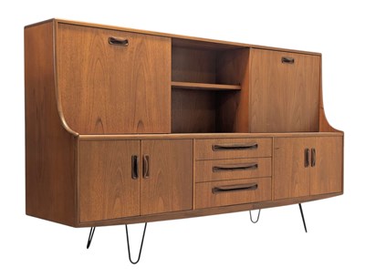 Lot 189 - WILKINS FOR G PLAN - MID CENTURY TEAK HIGHBOARD
