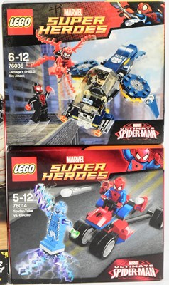 Lot 767 - LEGO - MARVEL SUPER HEROES - X5 FACTORY SEALED SETS