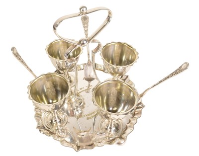 Lot 500 - MOTOR TORPEDO BOAT 35 - ORIGINAL PRESENTATION CONDIMENT SET