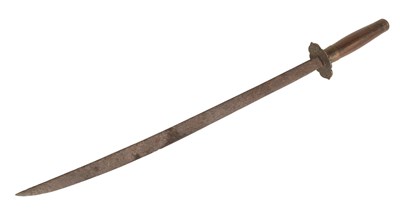 Lot 518 - 19TH CENTURY BURMESE DHA STYL SWORD