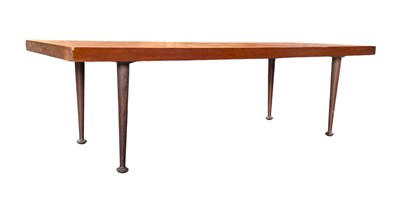 Lot 156 - MEREDEW - MID CENTURY TEAK LONG JOHN COFFEE TABLE