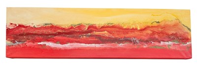 Lot 27 - ROBIN MULLEN - UNTITLED ABSTRACT ACRYLIC ON CANVAS