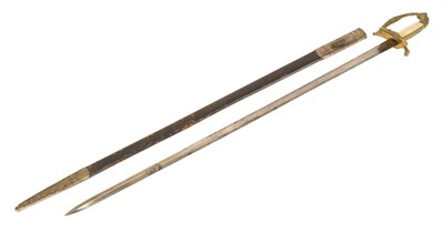 Lot 530 - 19TH CENTURY VICTORIAN PRESENTATION SWORD - LORD FREDERICK FITZCLARENCE