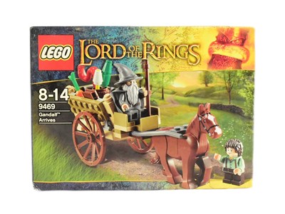 Lot 777 - LEGO - LORD OF THE RINGS - FACTORY SEALED 9469 GANDALF ARRIVES