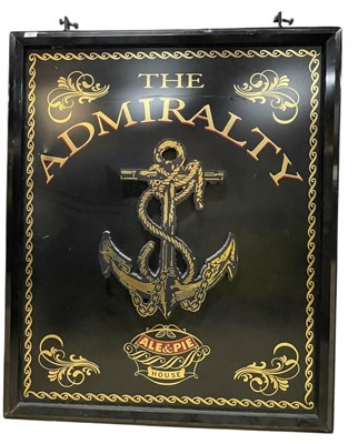 Lot 95 - THE ADMIRALTY - VINTAGE PUB ADVERTISING SIGN