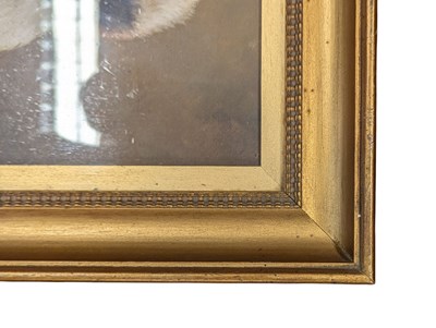 Lot 257 - PERCY J BAYZAND - COLLARBONE OF NOTTS - OIL ON CANVAS PAINTING OF A FOX TERRIER DOG