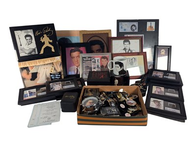 Lot 351 - LARGE COLLECTION OF LATE 20TH / 21ST CENTURY ELVIS MEMORABILIA