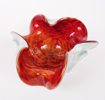 Lot 16 - JOSEF HOSPODKA FOR CHRIBSKA - MURANO - TWO STUDIO ART GLASS PIECES