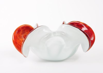 Lot 16 - JOSEF HOSPODKA FOR CHRIBSKA - MURANO - TWO STUDIO ART GLASS PIECES