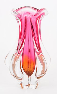 Lot 16 - JOSEF HOSPODKA FOR CHRIBSKA - MURANO - TWO STUDIO ART GLASS PIECES