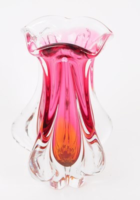 Lot 16 - JOSEF HOSPODKA FOR CHRIBSKA - MURANO - TWO STUDIO ART GLASS PIECES