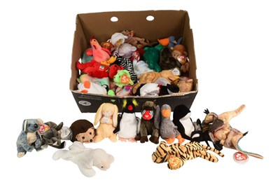 Lot 591 - BEANIE BABIES - COLLECTION OF X50 ORIGINAL TY BEANIE BABIES