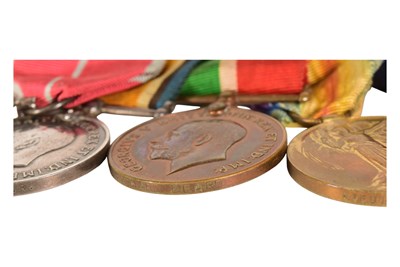 Lot 12 - FIRST & SECOND WORLD WAR MEDAL GROUP - RAF VOLUNTEER RESERVE