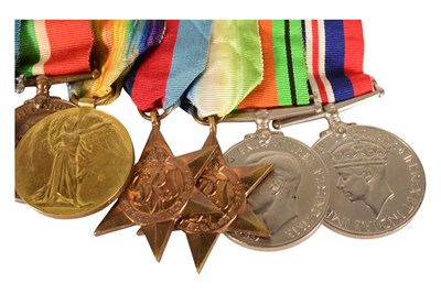 Lot 12 - FIRST & SECOND WORLD WAR MEDAL GROUP - RAF VOLUNTEER RESERVE