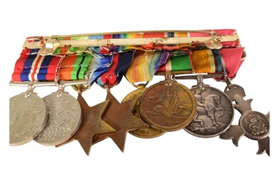 Lot 12 - FIRST & SECOND WORLD WAR MEDAL GROUP - RAF VOLUNTEER RESERVE