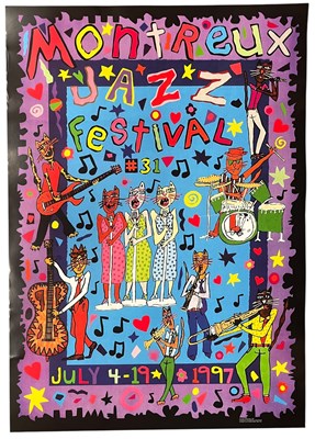 Lot 310 - 1997 MONTREUX JAZZ FESTIVAL POSTER