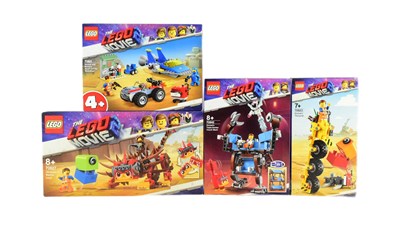 Lot 772 - LEGO - X4 FACTORY SEALED LEGO MOVIE SETS