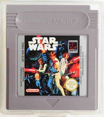 Lot 75 - STAR WARS - VINTAGE NINTENDO GAME BOY STAR WARS EDITION